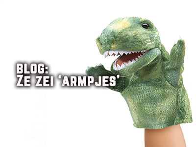 Ze zei ‘armpje’